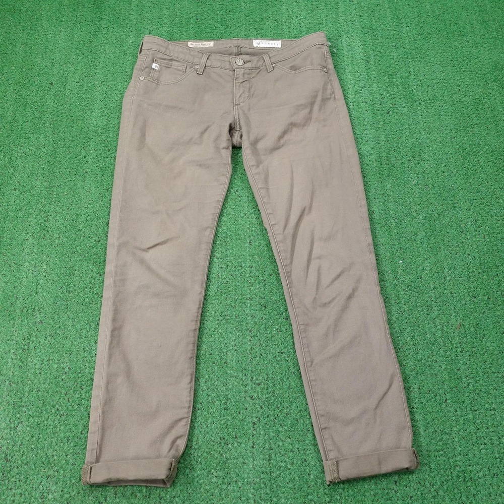 Adriano Goldschmied Theory Pants Womens 26 The‎ Stilt Roll-Up Cigarette